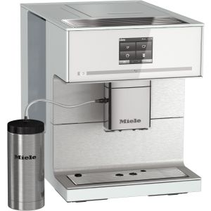 CoffeePassion Stand-Kaffeevollautomat Miele CM 7350 Brilliantweiß